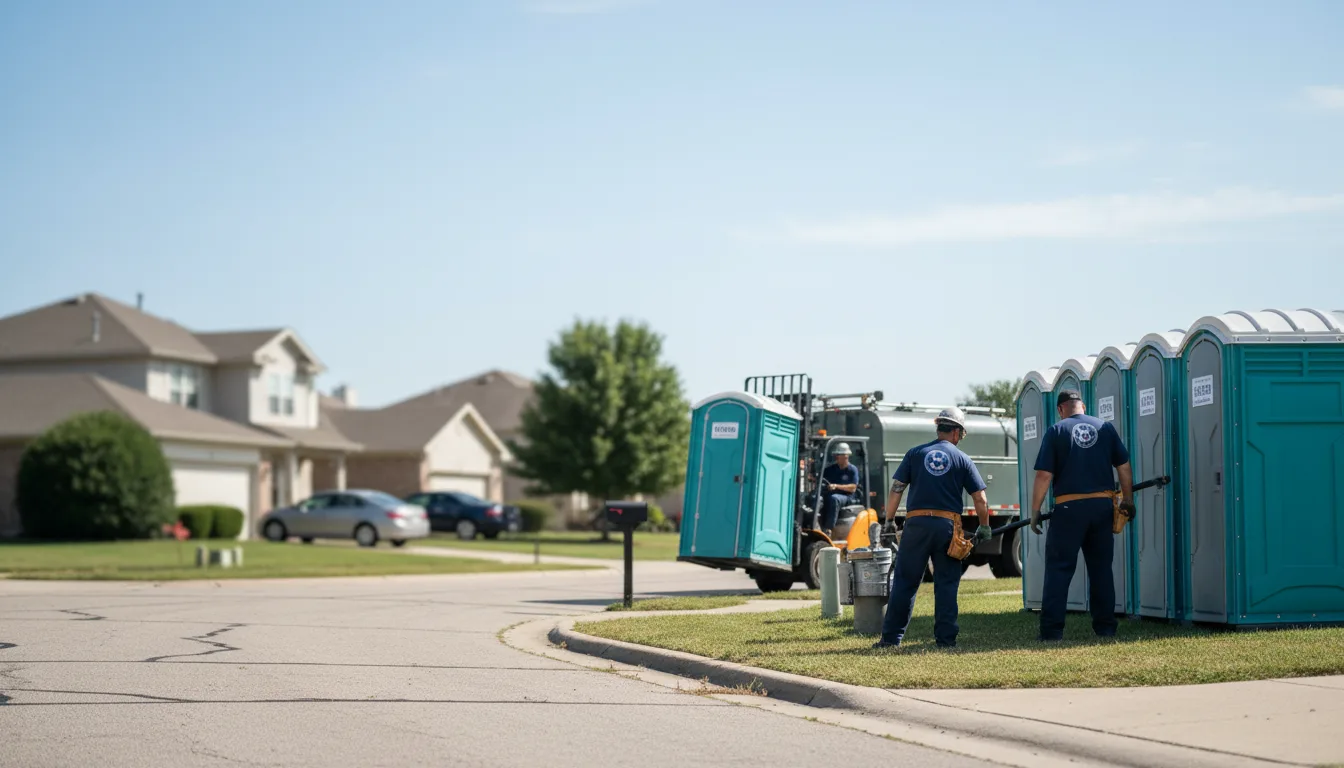 Porta Potty Rental in Mount Carroll, IL near me